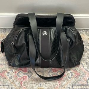 Lululemon Black Travel Bag